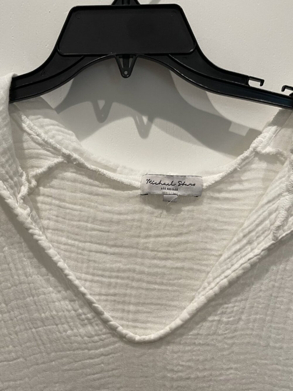 Michael Stars Lightweight Gauze Hoodie Top - Size Medium - Beach Cover Up - Picture 3 of 4